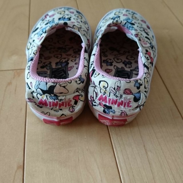 VANS(ヴァンズ)の女の子ミニー靴15センチ❤ キッズ/ベビー/マタニティのキッズ/ベビー/マタニティ その他(その他)の商品写真