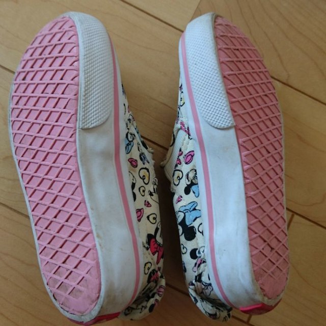 VANS(ヴァンズ)の女の子ミニー靴15センチ❤ キッズ/ベビー/マタニティのキッズ/ベビー/マタニティ その他(その他)の商品写真