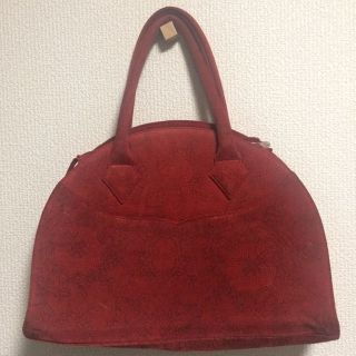 ヴィヴィアンウエストウッド(Vivienne Westwood)の最終価格❗️希少、激レア品 赤 ヴィヴィアンバッグ❗️(ハンドバッグ)