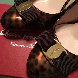 サルヴァトーレフェラガモ(Salvatore Ferragamo)のほぼ新品♡Salvatore Ferragamo 24.5cm(ハイヒール/パンプス)