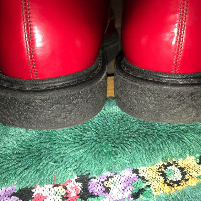 SAINT LAURENT - SAINT LAURENT PARIS ラバーソール 赤 SAINT LAURENT - SAINT LAURENT PARIS ラバーソール 赤