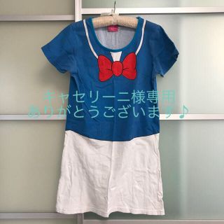 ディズニー(Disney)の【専用】Disney ドナルド チュニックワンピース LL & ショートパンツ(チュニック)