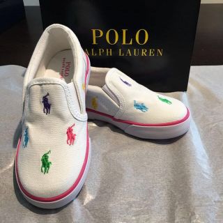 ラルフローレン(Ralph Lauren)のラルフローレン スリッポンシューズ16cm(その他)