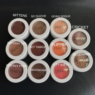 カラーポップ(colourpop)のカラーポップ アイシャドウ フェースカラー 11色セットして 未使用 日常色(アイシャドウ)