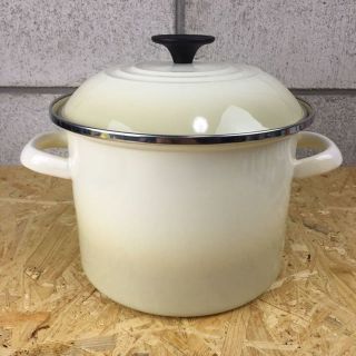 ルクルーゼ(LE CREUSET)のルクルーゼ ストックポット 20cm デューン 未使用品(調理道具/製菓道具)