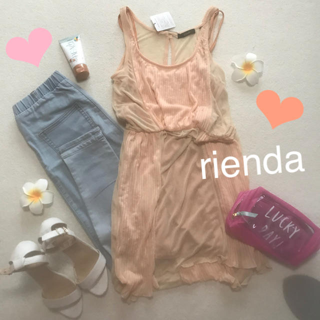 rienda(リエンダ)の✨新品未使用💗 レイヤード トップス💗✨ レディースのトップス(カットソー(半袖/袖なし))の商品写真