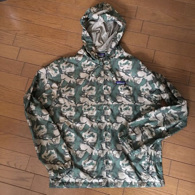 patagonia   パタゴニア 迷彩ナイロンパーカー 希少 極美品 S日本M