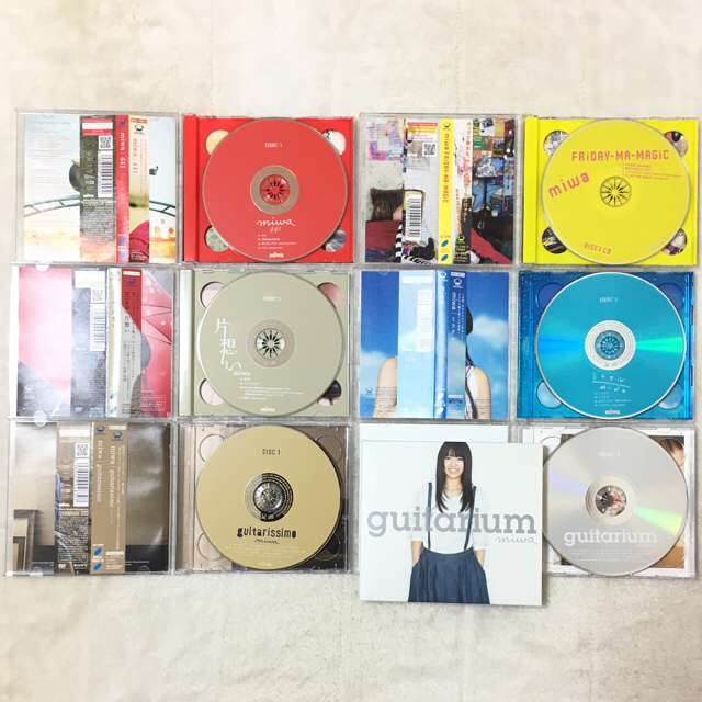miwa シングル・アルバム 6枚セット