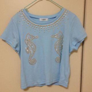 エヴリス(EVRIS)のEVRIS タツノオトシゴTOPS(Tシャツ(半袖/袖なし))