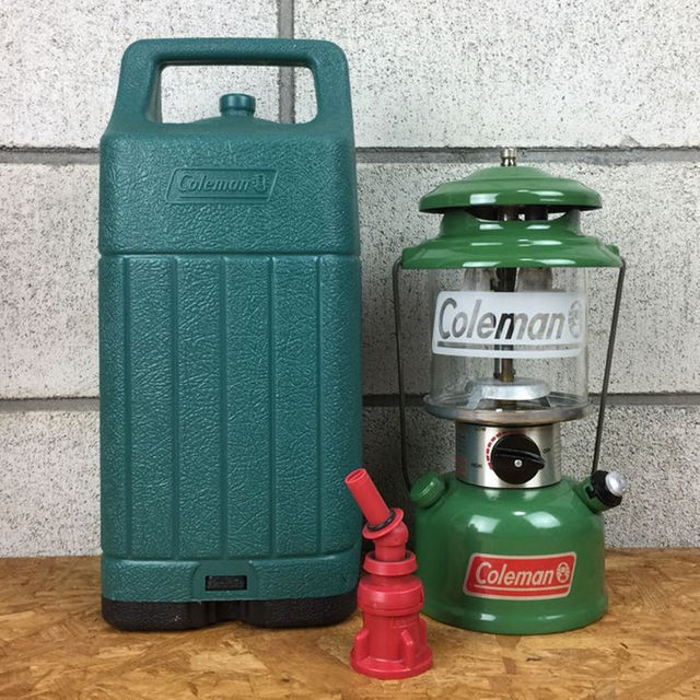 値下 コールマン カエル色のツーマントルランタン 282・285 中古品