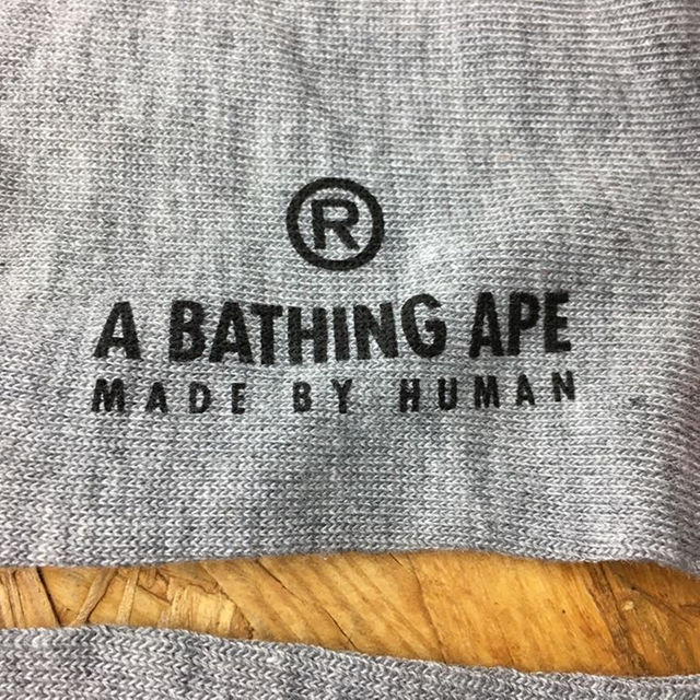 A BATHING APE(アベイシングエイプ)のA BATHING APE 靴下 メンズのレッグウェア(ソックス)の商品写真