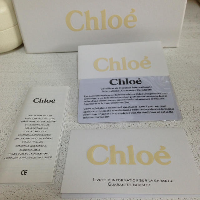 Chloe(クロエ)のクロエchloeサングラス 箱付き レディースのファッション小物(サングラス/メガネ)の商品写真