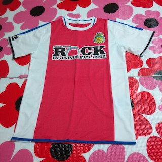ROCK IN JAPAN 2012 サッカーシャツ★夏フェス ロッキン(音楽フェス)