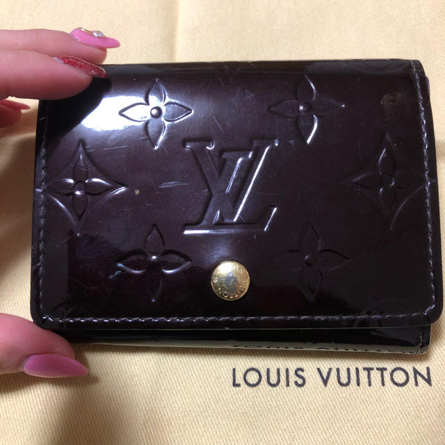 LOUIS VUITTON(ルイヴィトン)のルイヴィトン ヴェルニ 名刺入れ レディースのファッション小物(名刺入れ/定期入れ)の商品写真