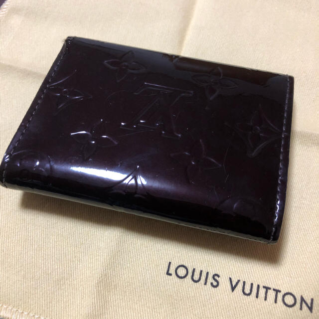 LOUIS VUITTON(ルイヴィトン)のルイヴィトン ヴェルニ 名刺入れ レディースのファッション小物(名刺入れ/定期入れ)の商品写真