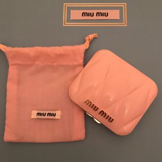 ミュウミュウ(miumiu)の新品 ミュウミュウ ミラー 限定 miumiu 鏡 レア(ミラー)