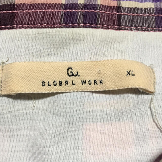 GLOBAL WORK(グローバルワーク)のGLOBAL  WORK チェックシャツ メンズのトップス(シャツ)の商品写真