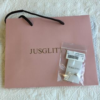 ジャスグリッティー(JUSGLITTY)の✨うき☆様専用✨JUSGLITTY＊ノベルティ＊ピアス(ピアス)