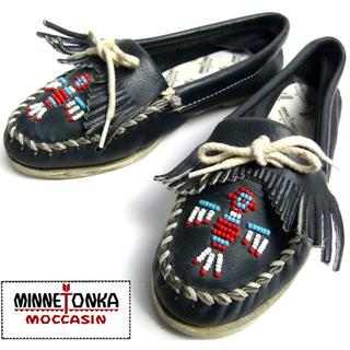 ミネトンカ(Minnetonka)のミネトンカ MINNETONKA モカシンシューズ　(22.5～23cm相当)【(ローファー/革靴)