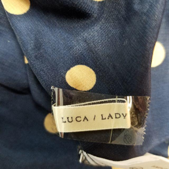 LUCA(ルカ)のLADY LUCK LUCAドットワンピース R5 レディースのワンピース(ひざ丈ワンピース)の商品写真