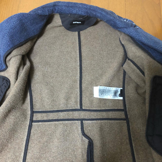 DIESEL(ディーゼル)のディーゼルダブルPコート メンズのジャケット/アウター(ピーコート)の商品写真
