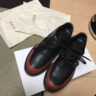 MARNI レースアップシューズ