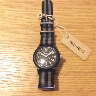 ベンラス(BENRUS)のBENRUS ミリタリーウォッチ NATO BR763(腕時計(アナログ))