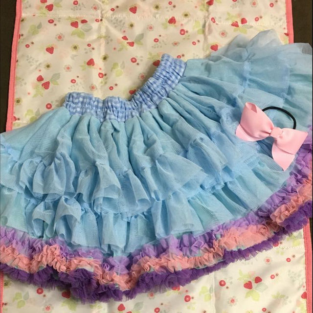 ☆にゃん様専用です☆  未使用  panpantutu  スカート  Ｌ キッズ/ベビー/マタニティのキッズ服女の子用(90cm~)(スカート)の商品写真