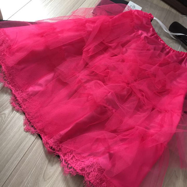 大幅お値下げ！黒ピンク☆パーティドレス レディースのフォーマル/ドレス(その他ドレス)の商品写真