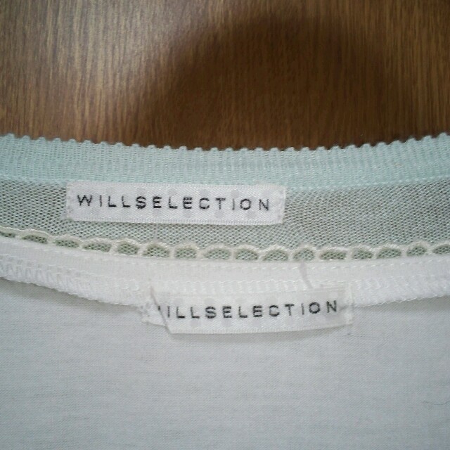 WILLSELECTION(ウィルセレクション)の水色アンサンブル レディースのトップス(アンサンブル)の商品写真