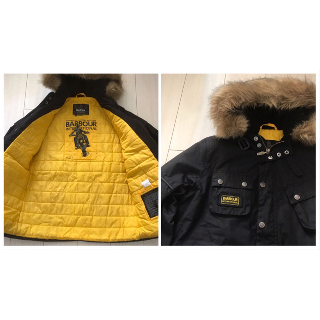 Barbour(バーブァー)のうだこ様専用（3/16迄）【バブアー 】オイルドコットンジャケット（黒） レディースのジャケット/アウター(その他)の商品写真