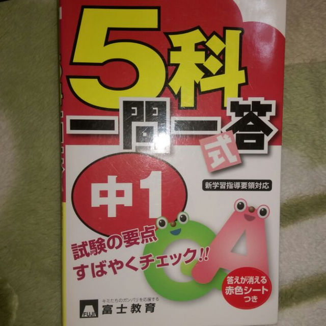 中1 1問1答問題集 エンタメ/ホビーの本(語学/参考書)の商品写真