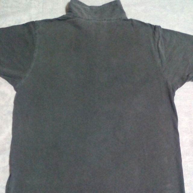 半袖ポロシャツ　メンズ　ブラウン系カーキ色　サイズM メンズのトップス(ポロシャツ)の商品写真
