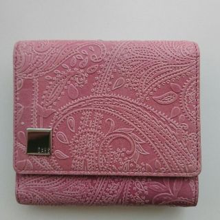 ダックス(DAKS)のDAKS  ペイズリー柄 折り財布 がま口👛(財布)