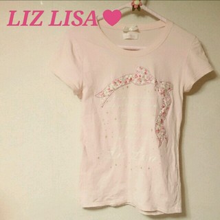 リズリサ(LIZ LISA)の♥LIZ LISA♥花柄リボン付Tシャツ(Tシャツ(半袖/袖なし))