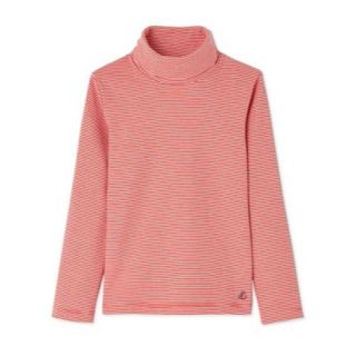 プチバトー(PETIT BATEAU)の期間限定セール　プチバトー　ミラレタートルネック長袖シャツ　8ans (Tシャツ/カットソー)