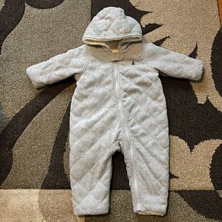 ベビーギャップ(babyGAP)の防寒ロンパース babyGAP 80センチ(カバーオール)