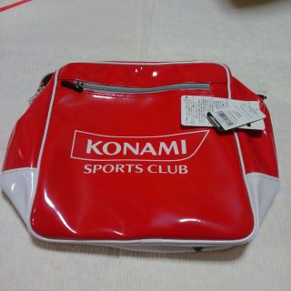 お値下げしました　コナミ　スポーツクラブ　エナメルバッグ(その他)