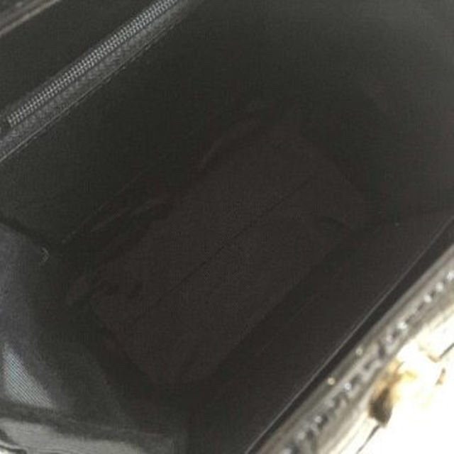 お値下美品☆JRAクロコダイル黒ハンドバッグ・シャイニング☆ | clipa.md