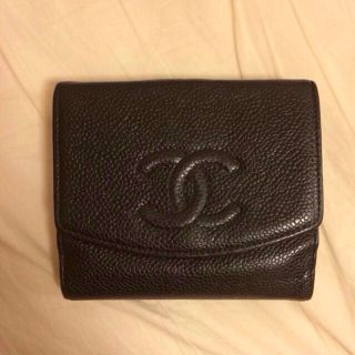 シャネル(CHANEL)のCHANEL キャビアスキン財布♡(財布)