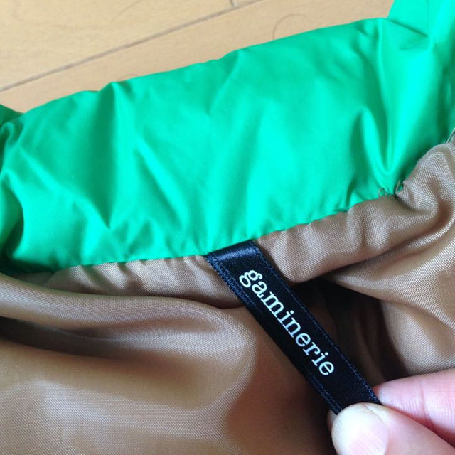 ダウンジャケット グリーン サイズ3 レディースのジャケット/アウター(ダウンジャケット)の商品写真