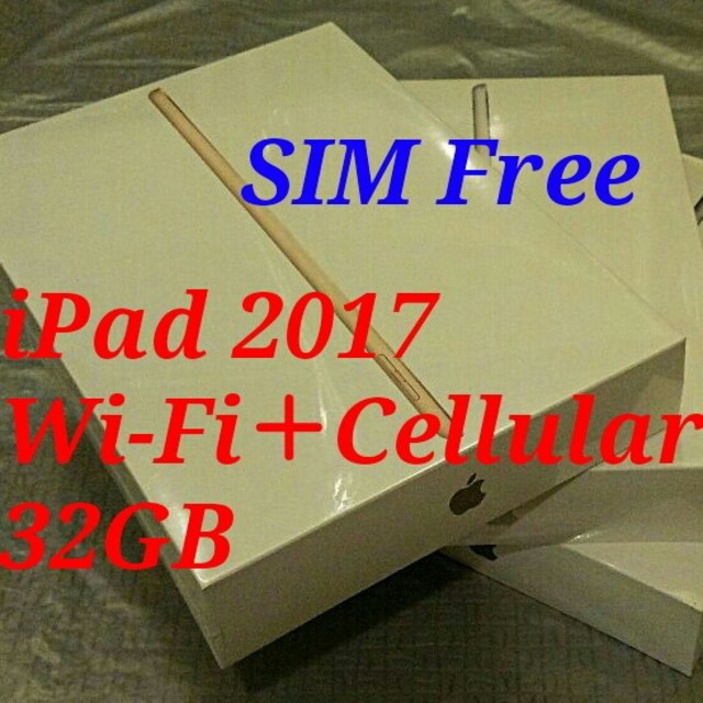 【SIMフリー/新品未開封】iPad Wi-Fi＋Cellular 32GBスマホ/家電/カメラ