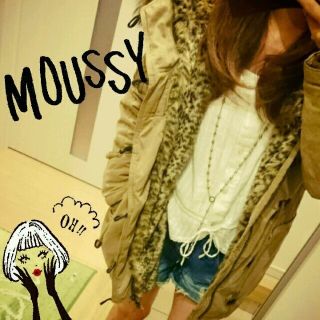 マウジー(moussy)の美品♥N3B ロング(ミリタリージャケット)