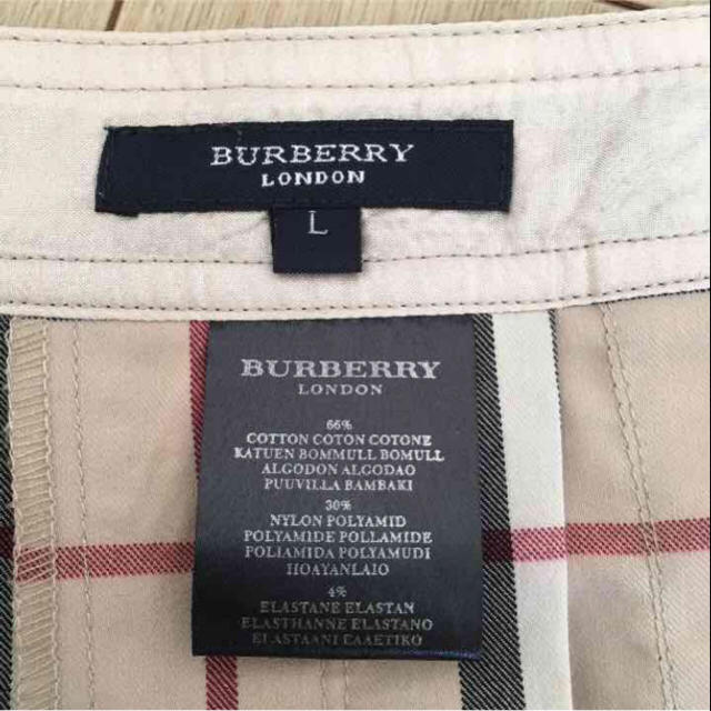 BURBERRY(バーバリー)の美品！BURBERRY LONDON巻きスカート レディースのスカート(ミニスカート)の商品写真