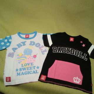 ベビードール(BABYDOLL)のBABY DOLL  Tシャツ　2点セット　110cm(その他)