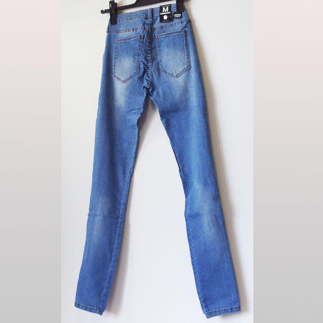 Dr.Denim(ドクターデニム)のドクターデニム DR.DENIM レディース スキニーパンツ ジーンズ ドット柄 レディースのパンツ(デニム/ジーンズ)の商品写真