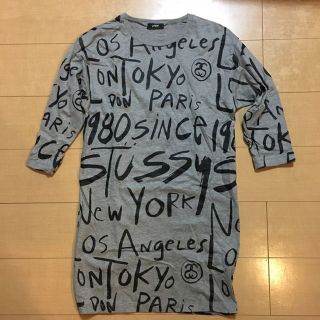 ステューシー(STUSSY)のstussy women ワンピース(ひざ丈ワンピース)