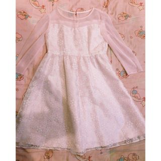 ミルク(MILK)の【kurinさまおまとめ専用】MILK アレンデール dress ピンク お買得(ひざ丈ワンピース)