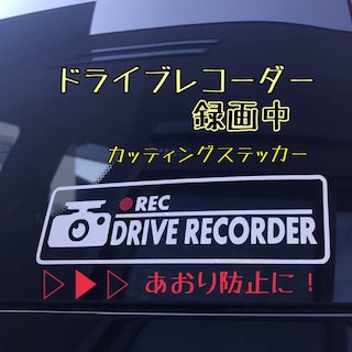 【売れてます♪】ドラレコ カッティングステッカー¨̮♡(汎用パーツ)