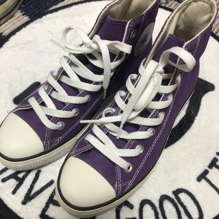 コンバース(CONVERSE)のコンバース 紫(スニーカー)